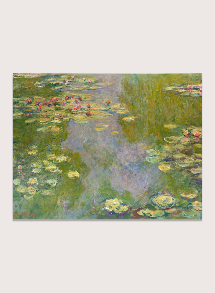 Claude Monet Water Lilies 1919 Art Print