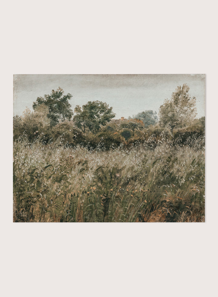 "Field of Oats near Vejby" Art Print