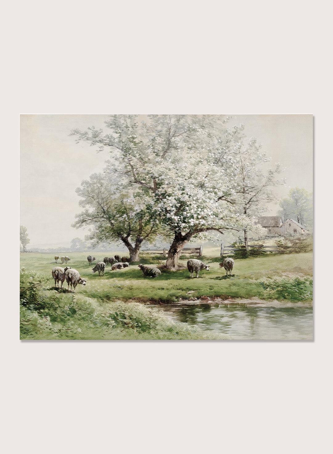 "Pastoral Landscape" Art Print