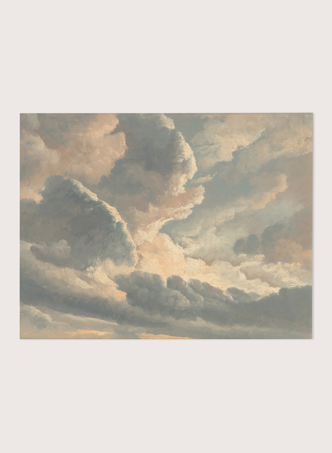 "Study of Clouds" Art Print