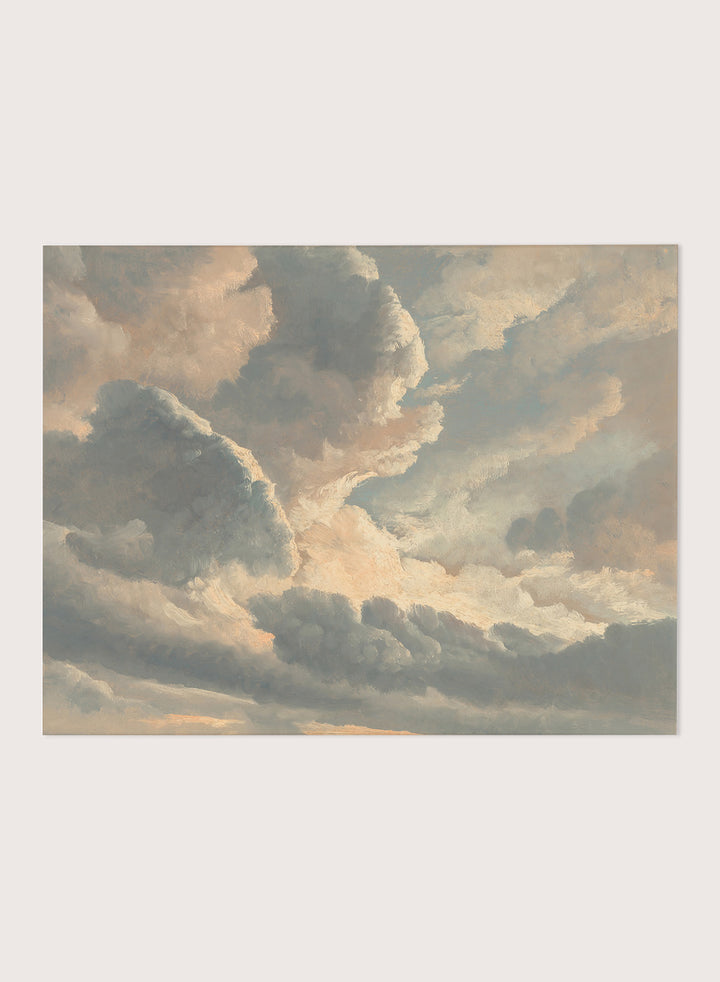 "Study of Clouds" Art Print