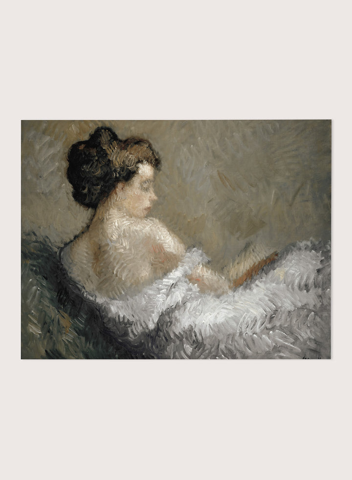 "Figure Crouching" Art Print