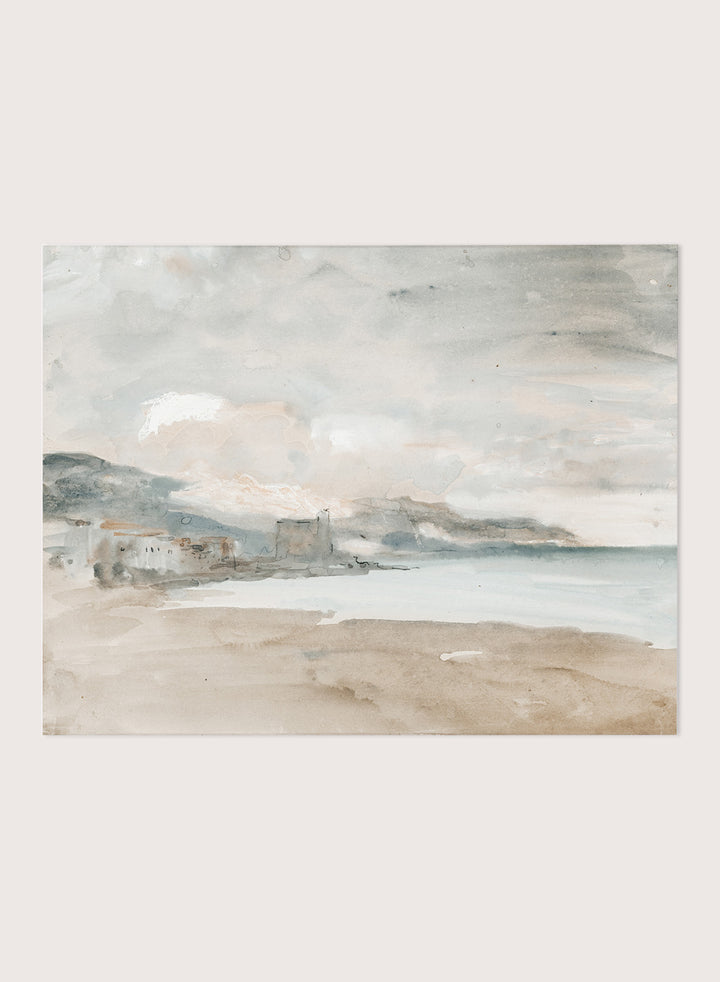 "View of Nice" Art Print