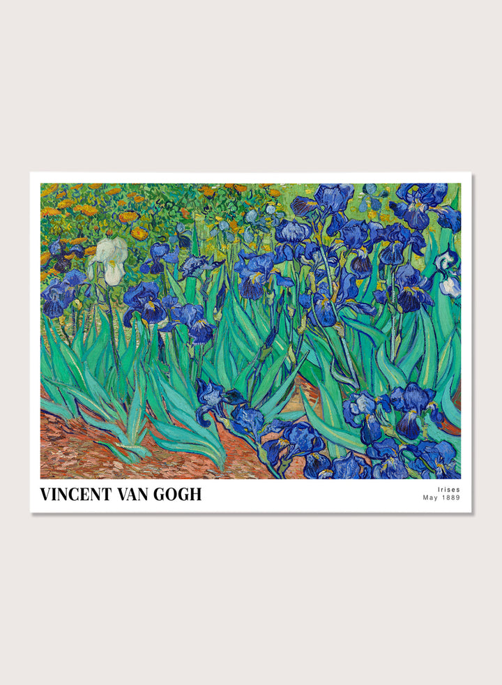 Van Gogh Irises 1889 Art Print