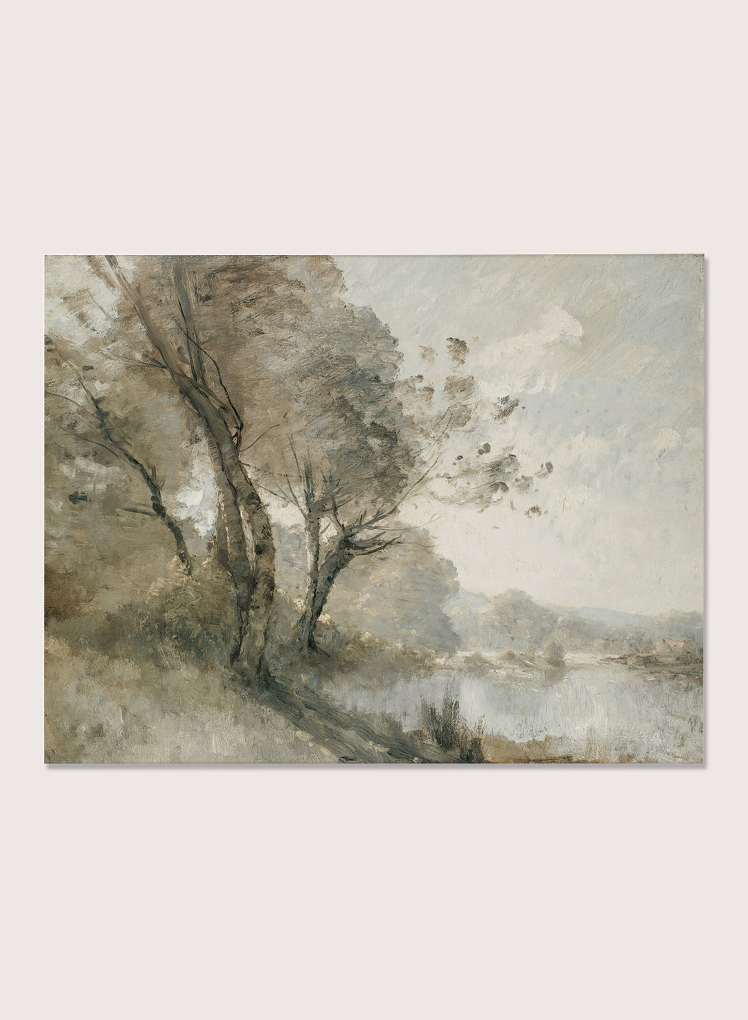 "Dam in Ruins" Art Print