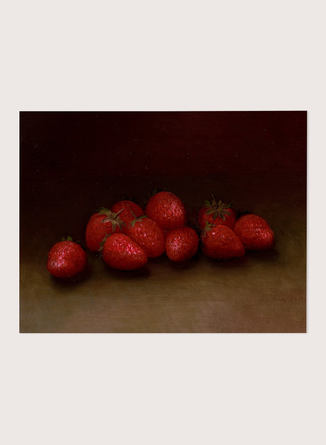 "Strawberries" Art Print