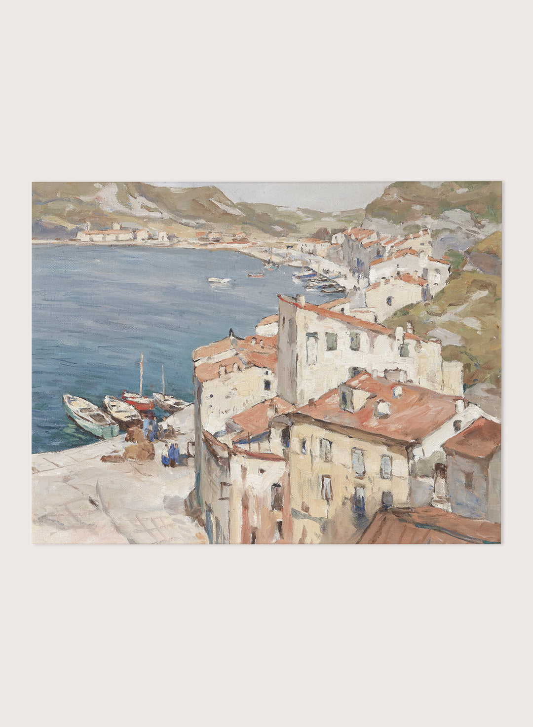 "Port of Bonifacio" Art Print