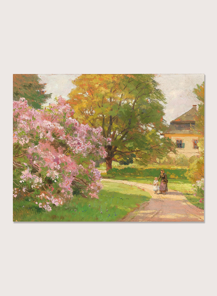 "A Blossoming Bush" Art Print