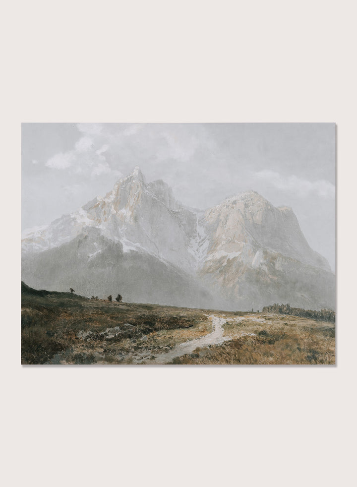 "Mountain Landscape" Art Print