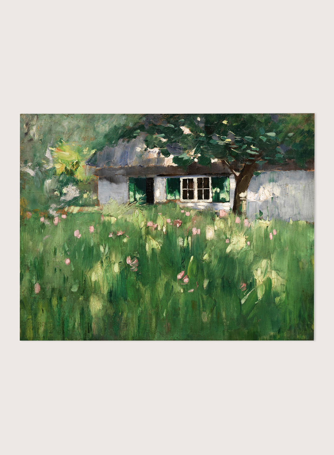 "Farmhouse Near Ferch" Art Print