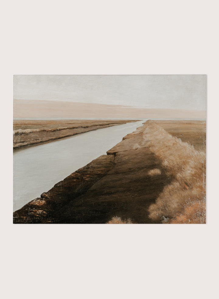 "Ribe Stream" Art Print