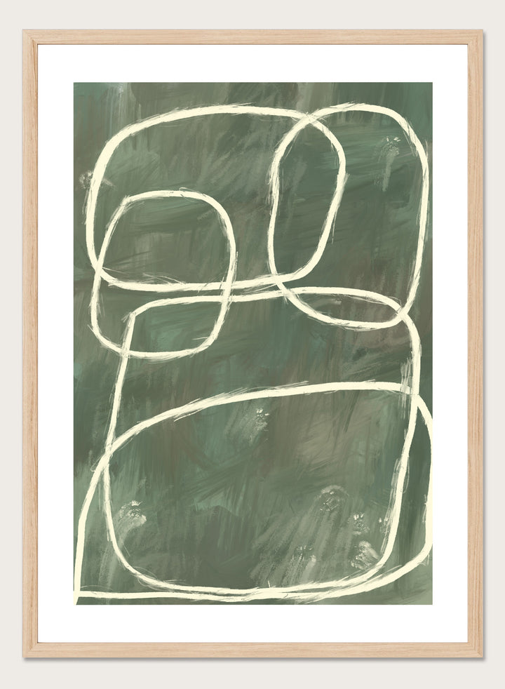 ‘Contours of Thought’ Aesthetic Art Print