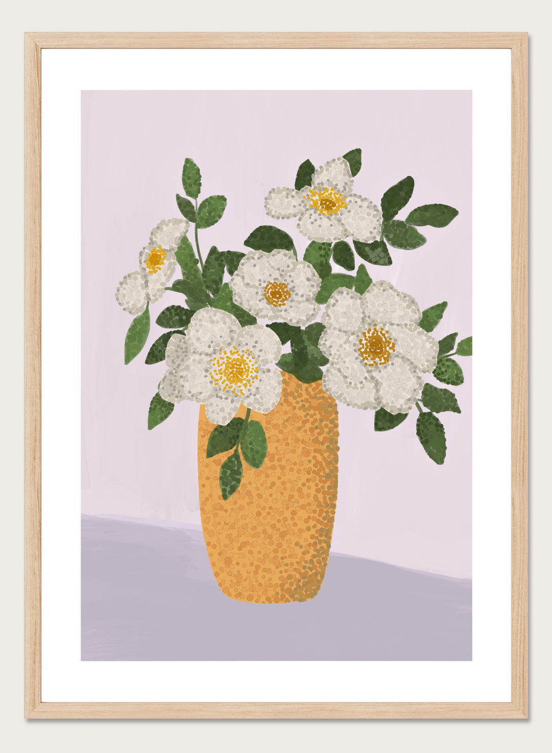 'Yellow Vase' Aesthetic Art Print