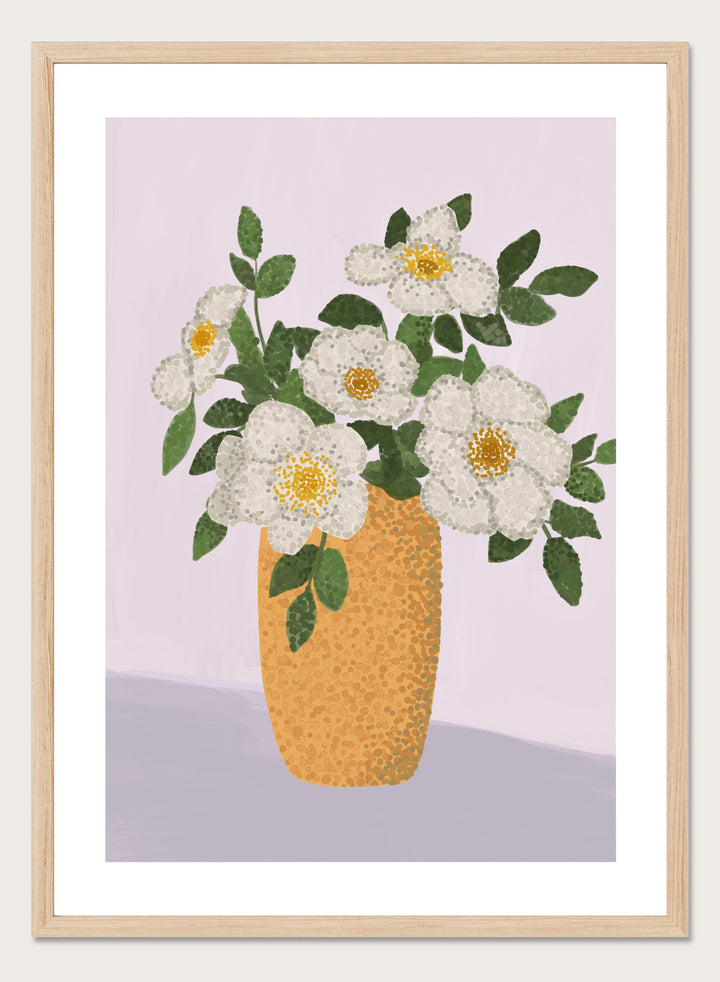 'Yellow Vase' Aesthetic Art Print