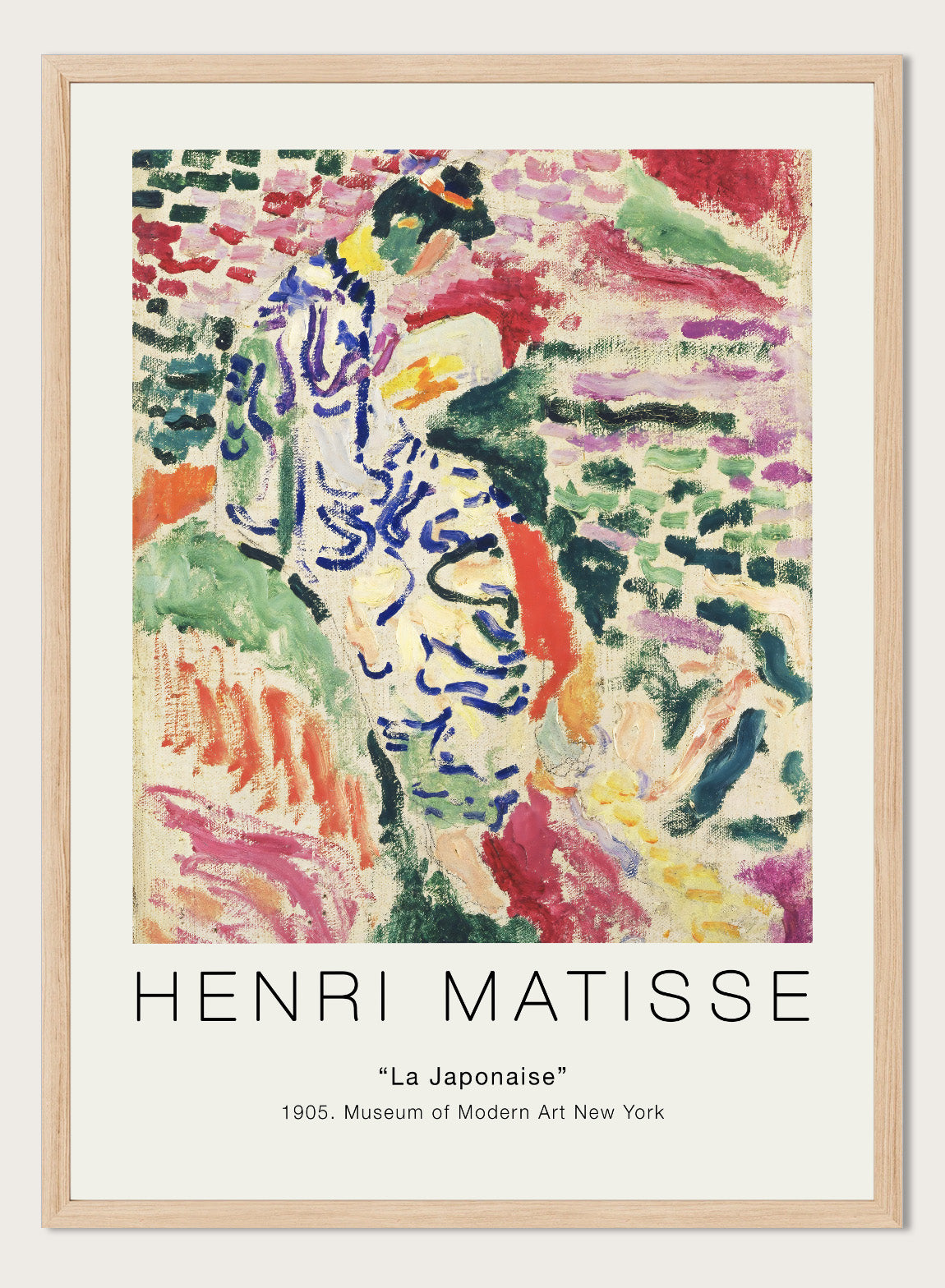 Henri Matisse La Japonaise Woman beside the Water 1905 Wall Art