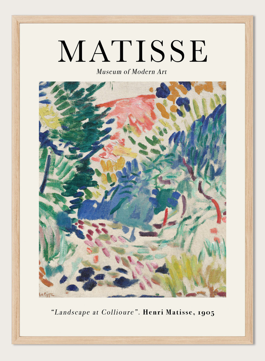 Henri Matisse - Landscape at Collioure Art Print