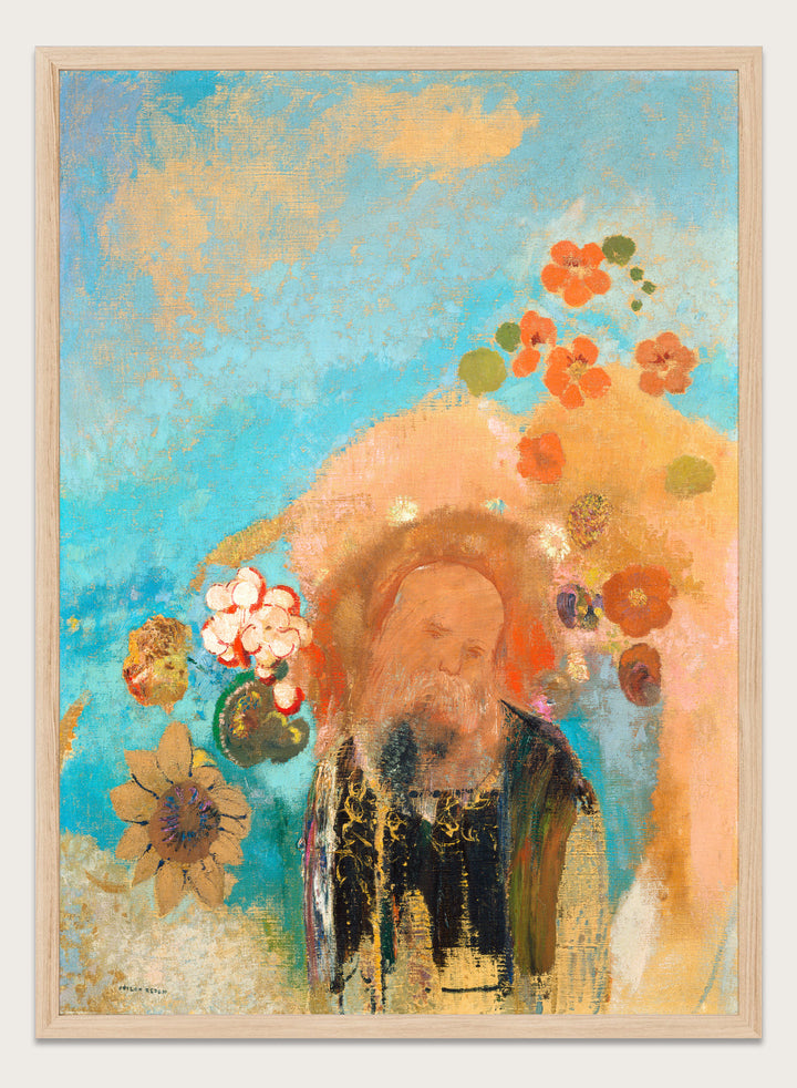 Odilon Redon Evocation of Roussel Art Print OR05