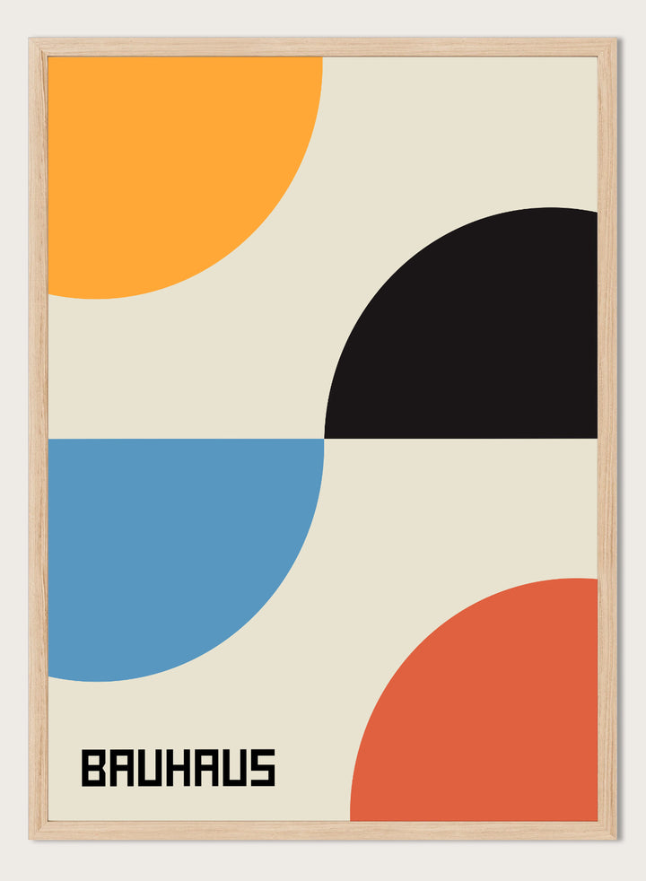 Bauhaus Geometric Art Print