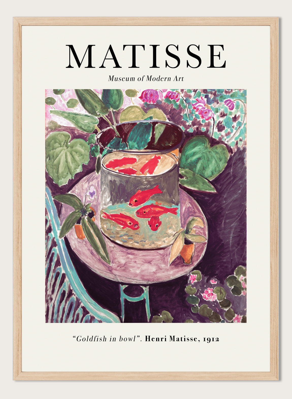 Henri Matisse Goldfish in Bowl 1912 Print | Vintage Exhibition
