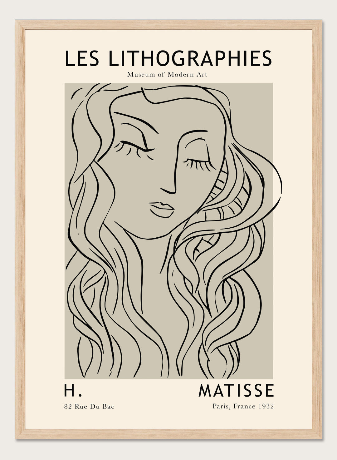 Sketch of Woman by Henri Matisse