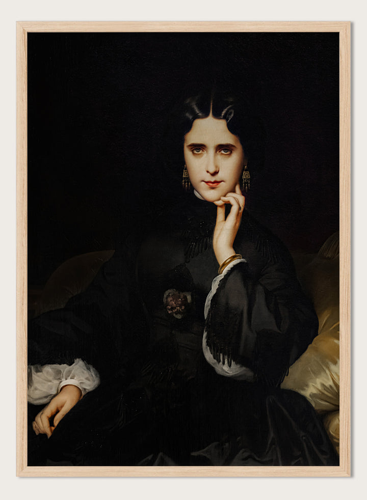 "Madame de Loynes" Art Print