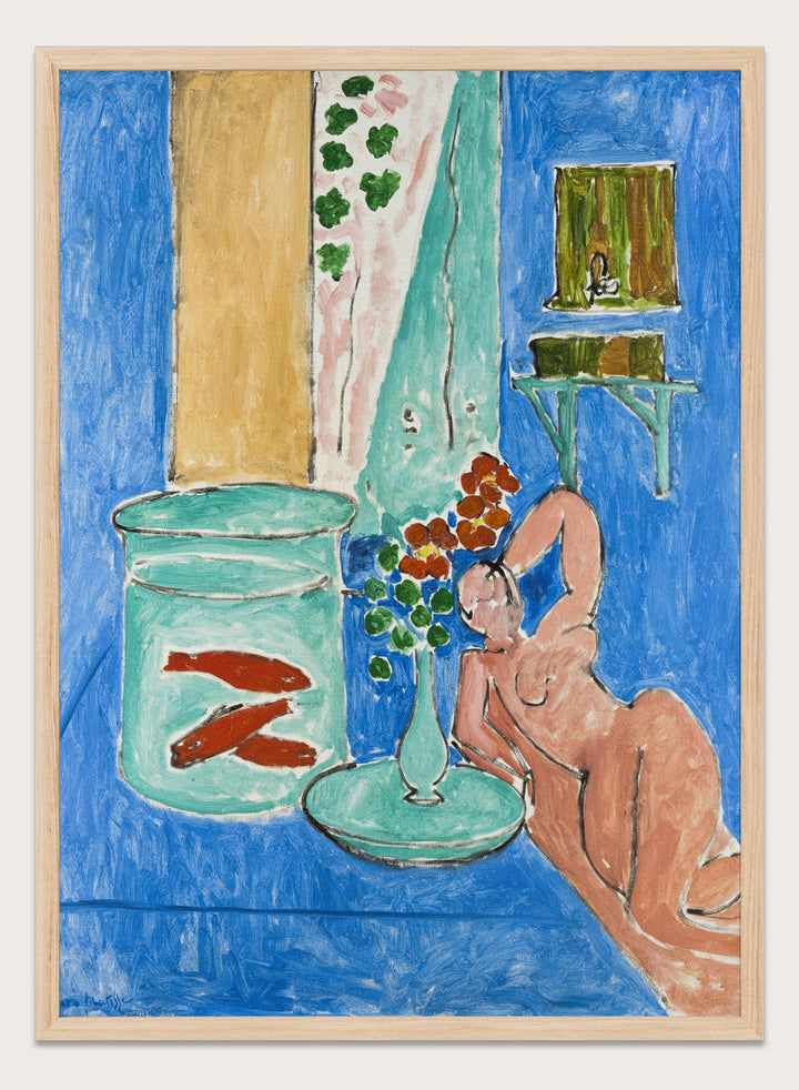 Henri Matisse Goldfish and Sculpture Art Print