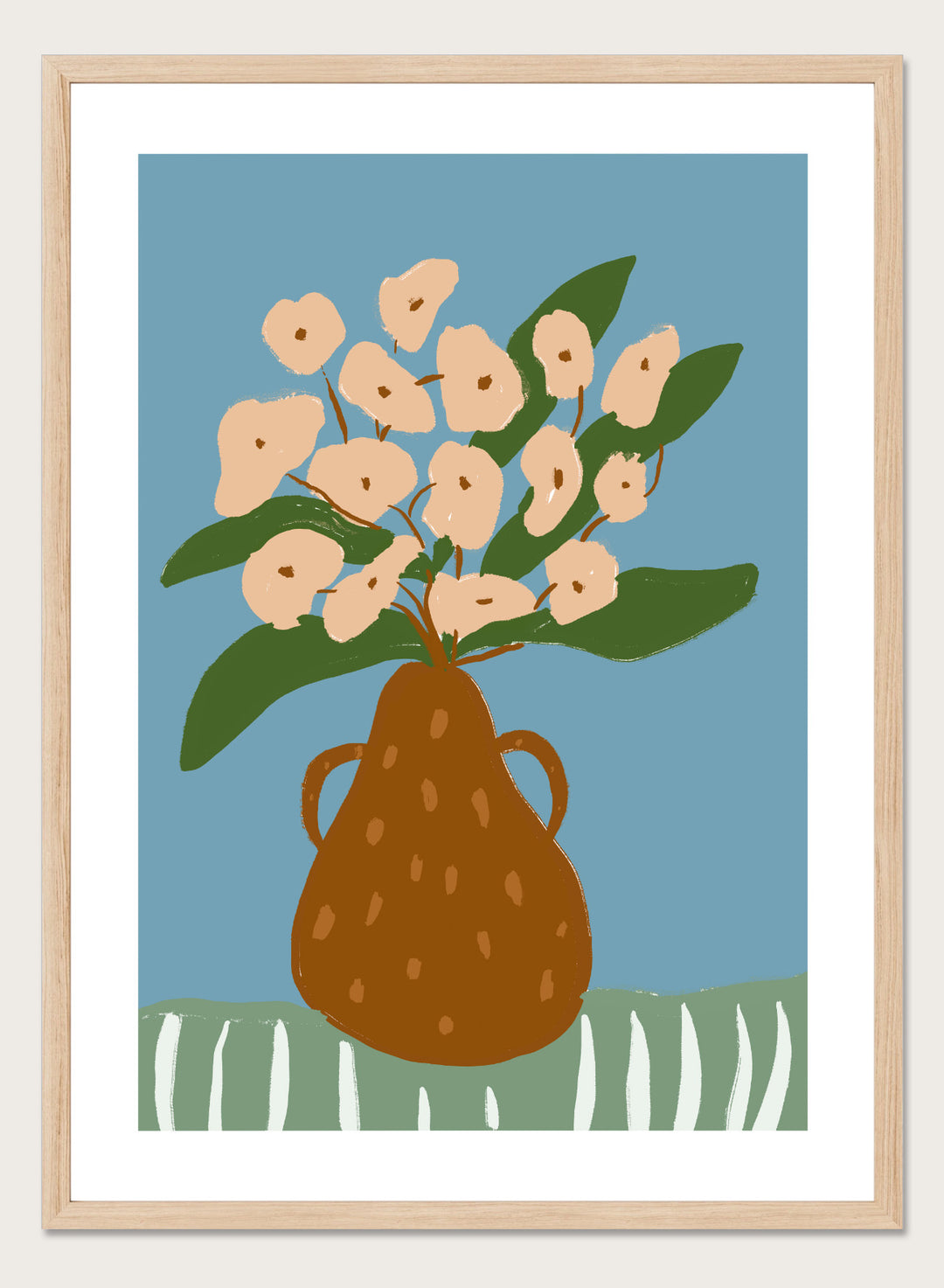 'Earthen Vase' Aesthetic Art Print