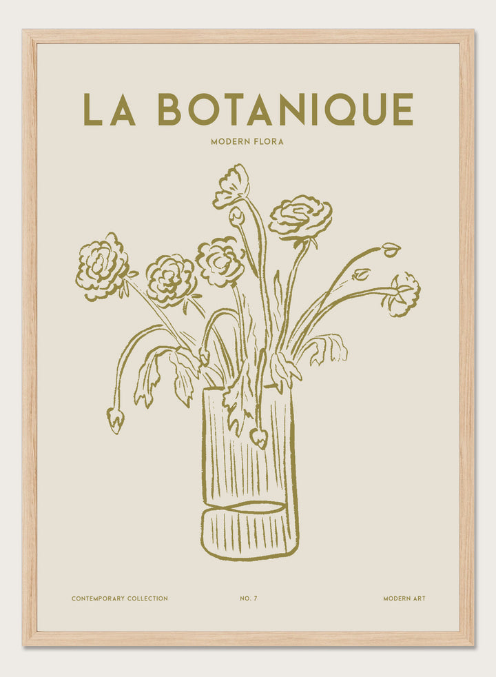 'Modern Flora 07' Aesthetic Art Print