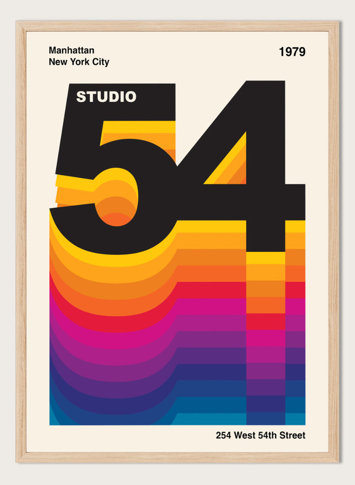 A graphic poster design for &