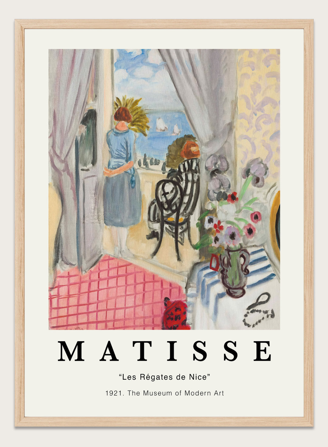 Henri Matisse The Boats In Nice Art Print