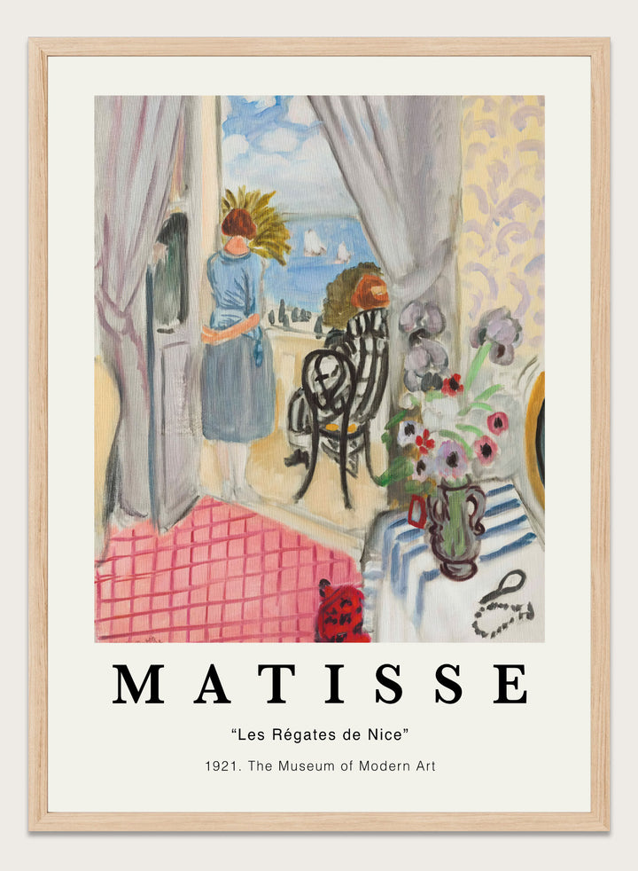 Henri Matisse The Boats In Nice Art Print