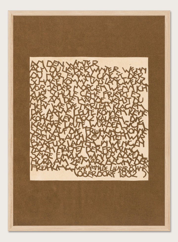 “In the Winter” Art Print