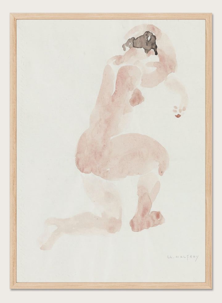 "Female Nude" Art Print