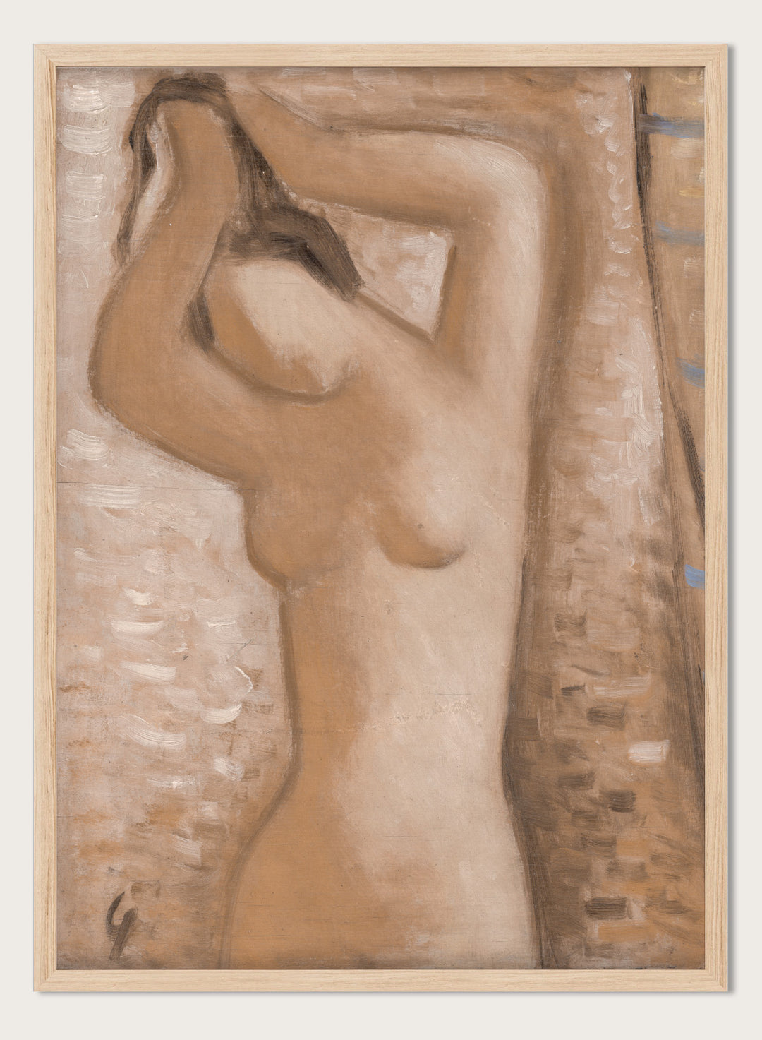 "After Bath" Art Print