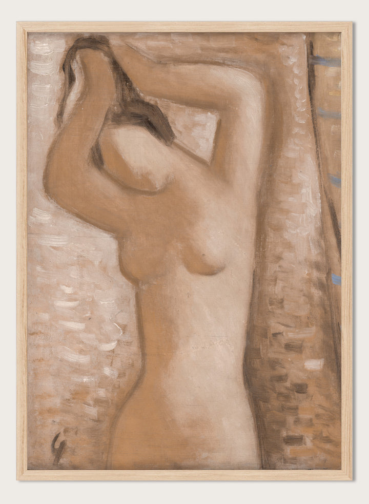 "After Bath" Art Print