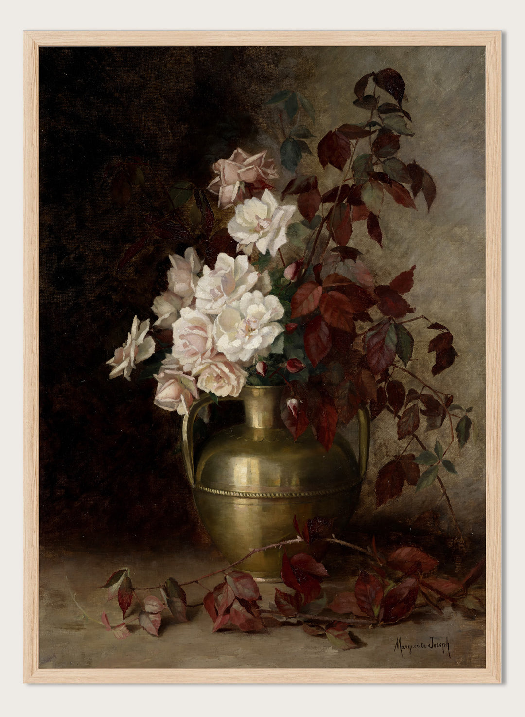 "Rose Bouquet" Art Print