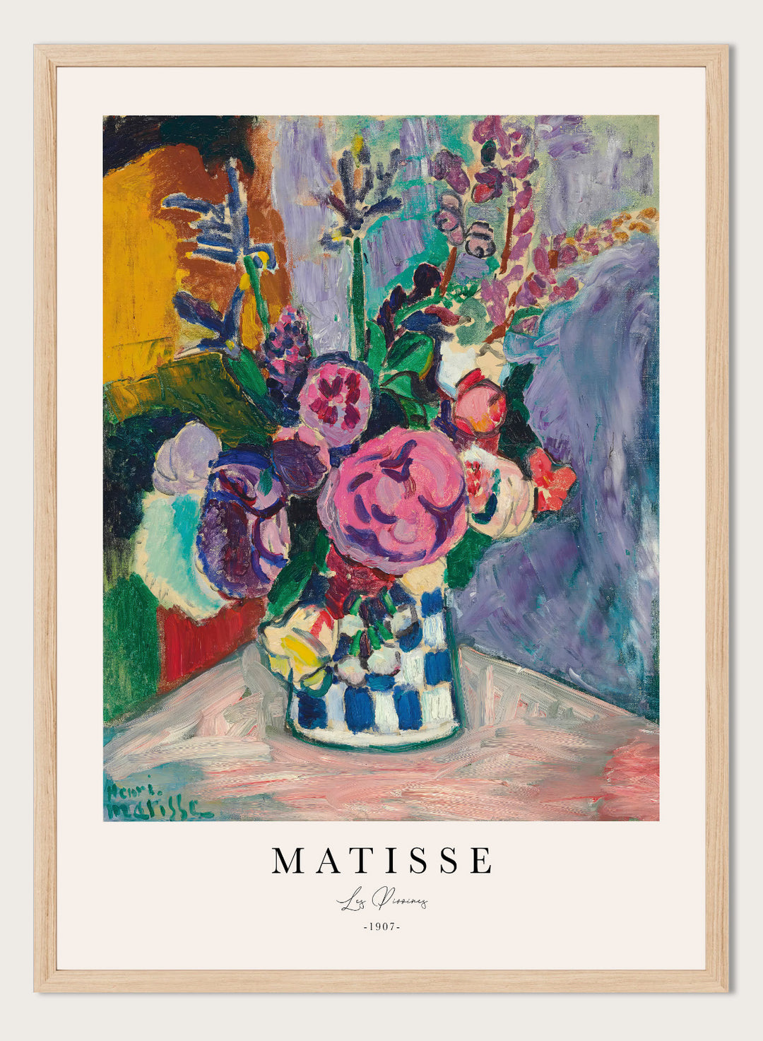 Henri Matisse Les Pivoines Art Print