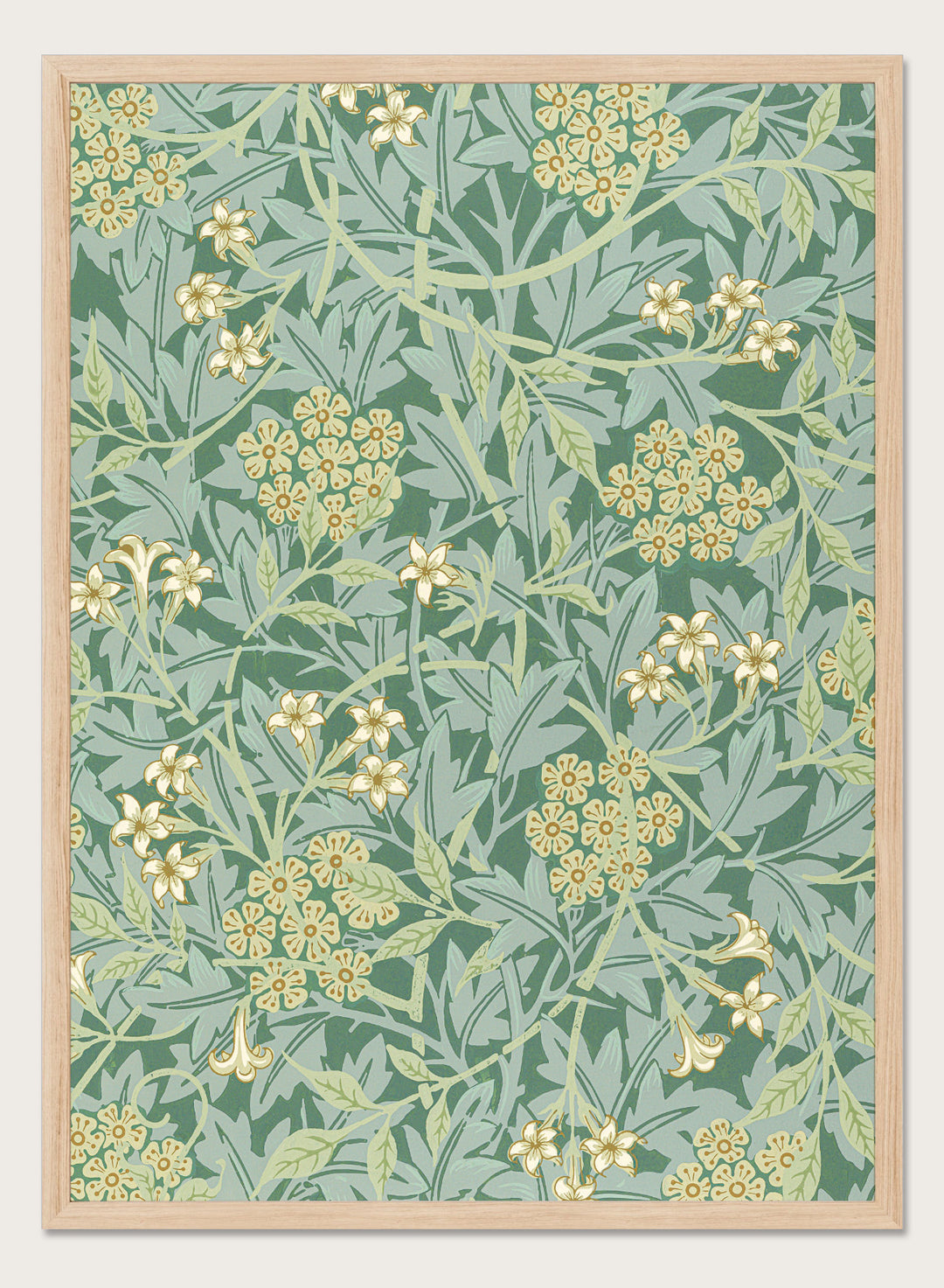 William Morris Jasmine Pattern Art Print