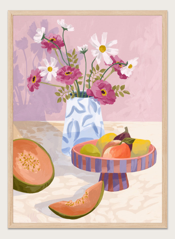 Goed Blauw - Fruit Break Art Print