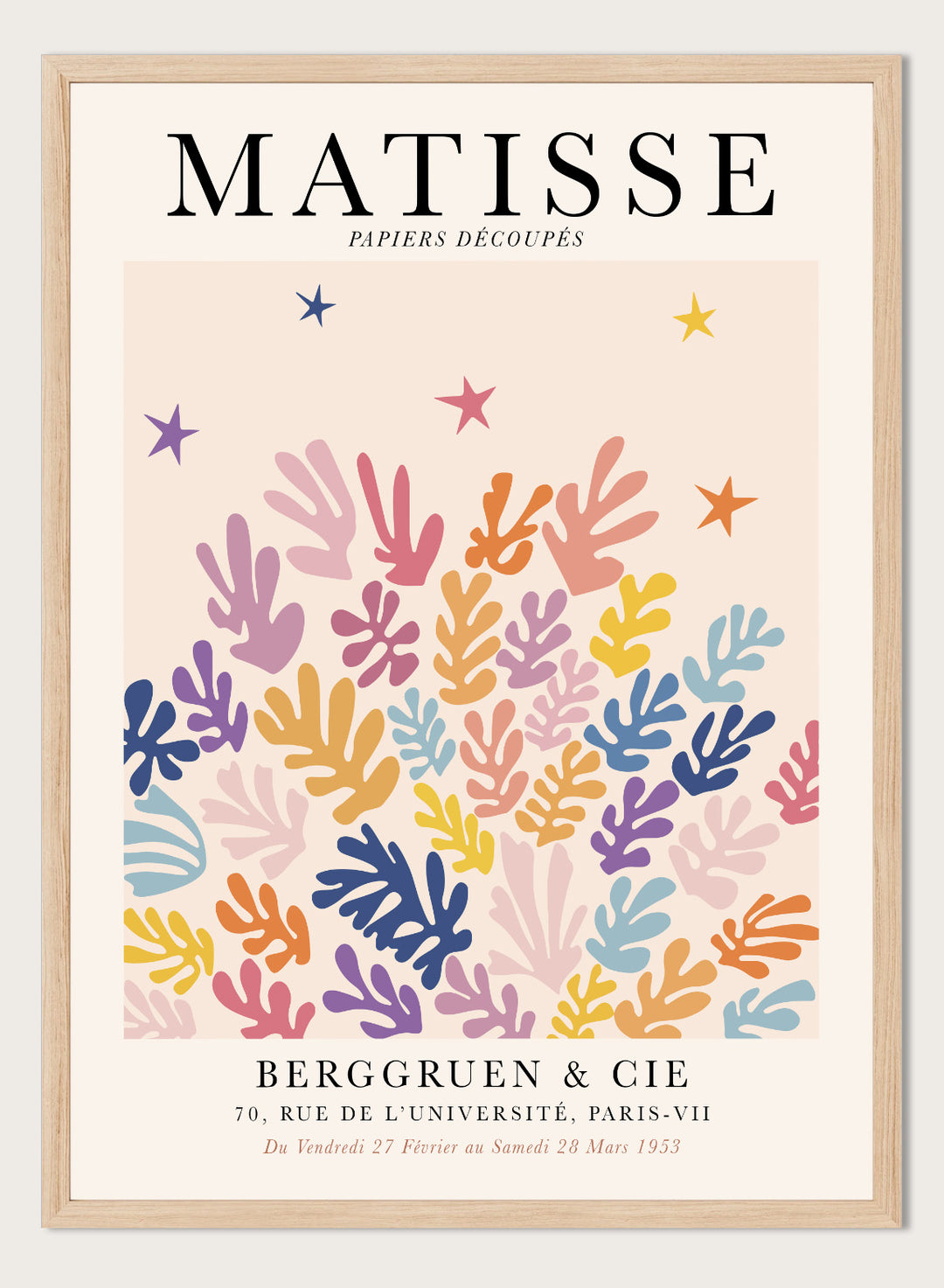 The Cut-Outs by Henri Matisse Print