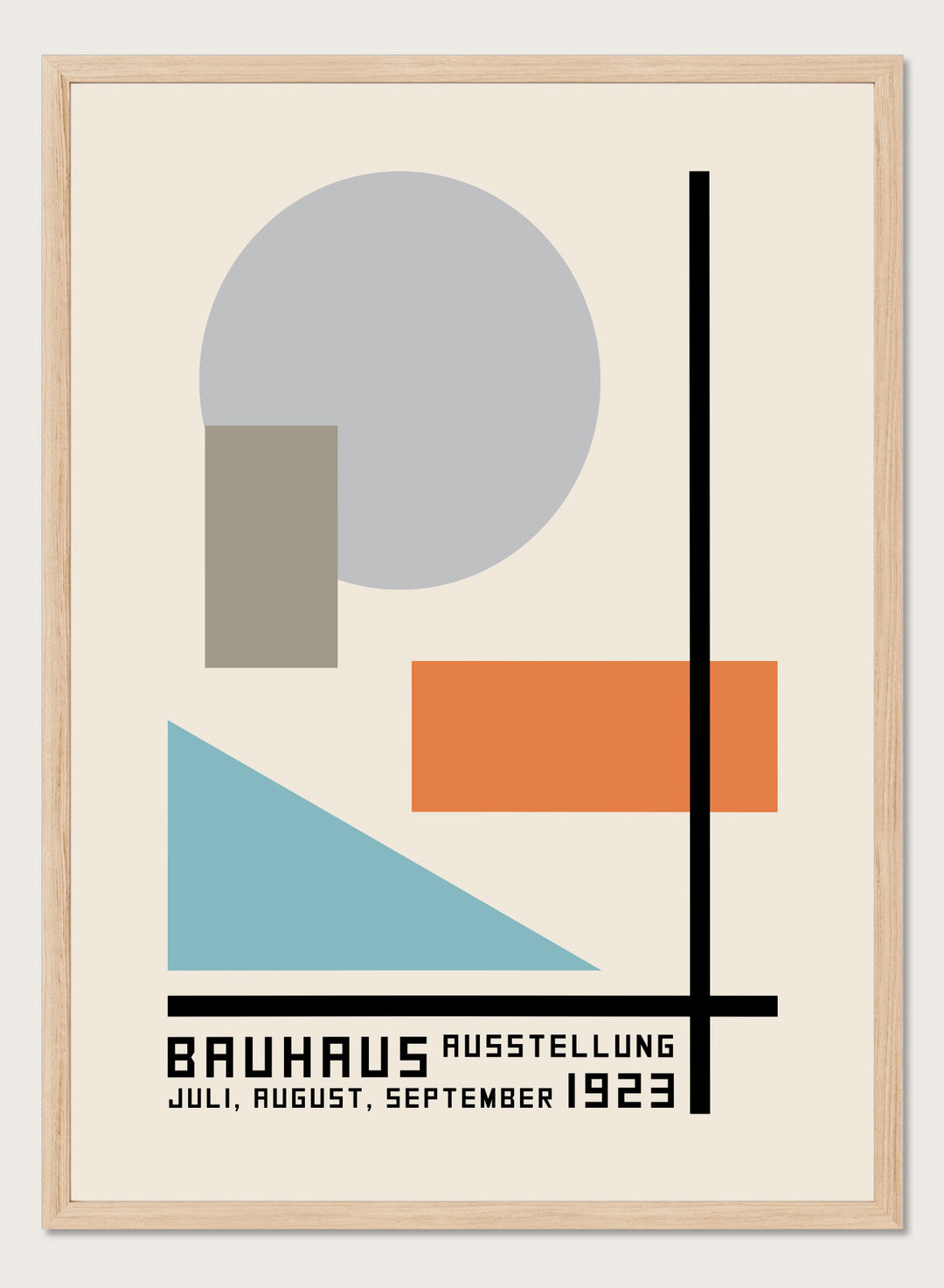 Bauhaus Geometric Art Print