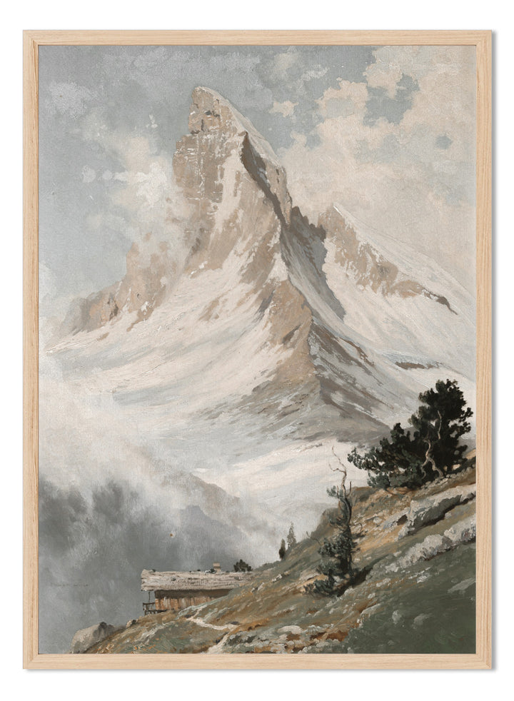 "View of the Matterhorn" Art Print