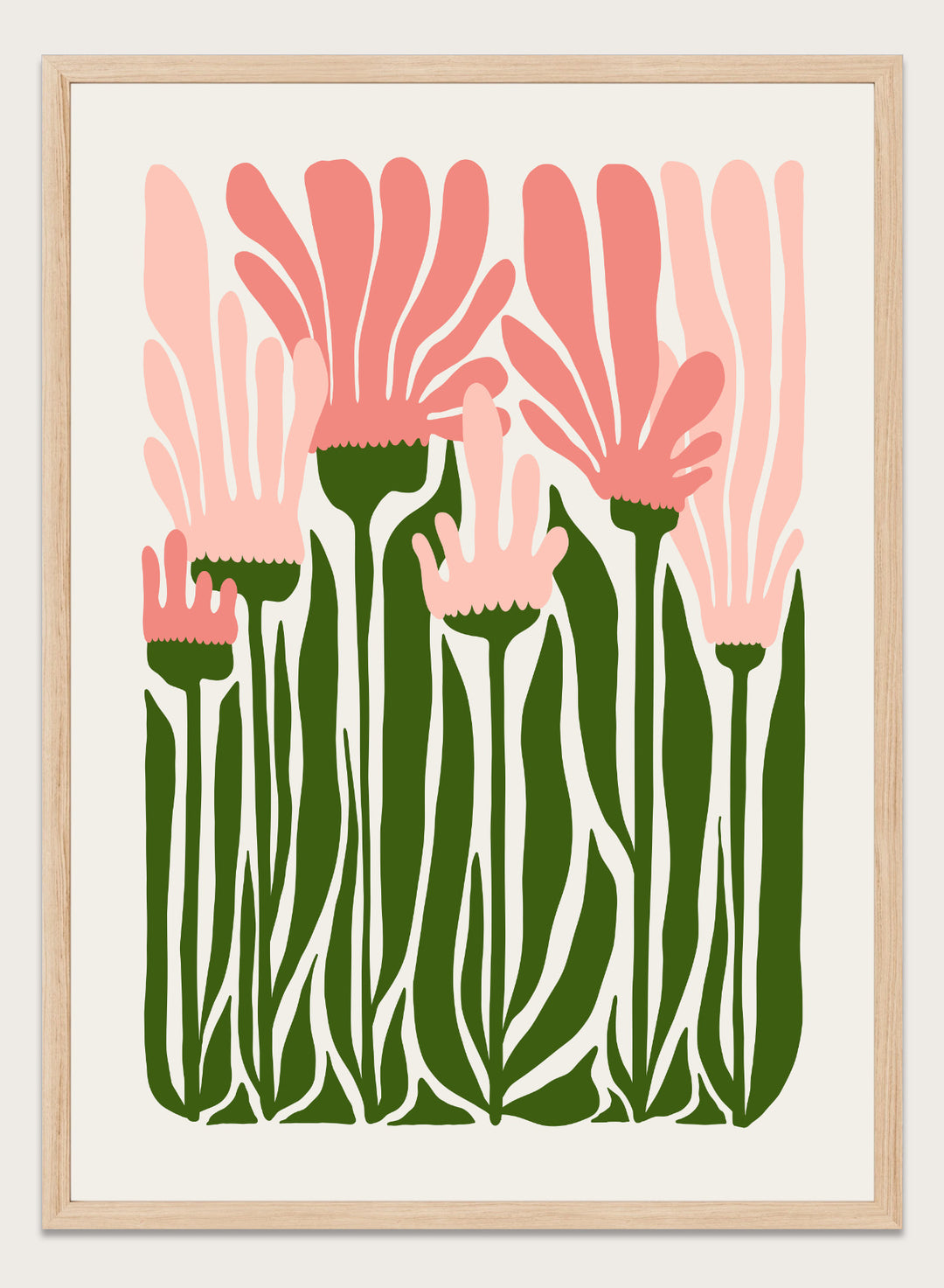 Abstract Botanical Art Print #FM100