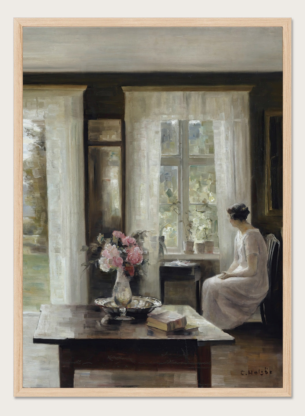 "Interior, Light Of Spring" Art Print