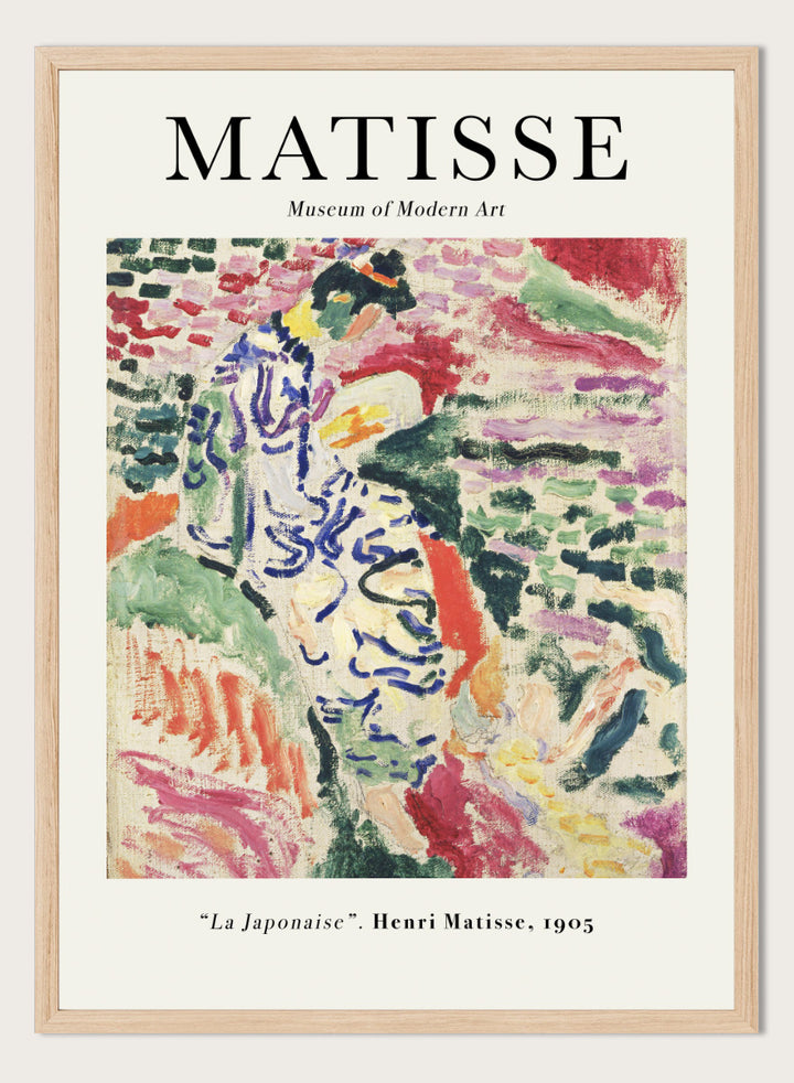 Henri Matisse - La Japonaise: Woman beside the Water Art Print
