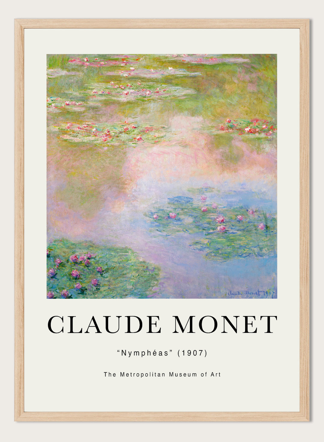 Claude Monet Water Lilies Art Print