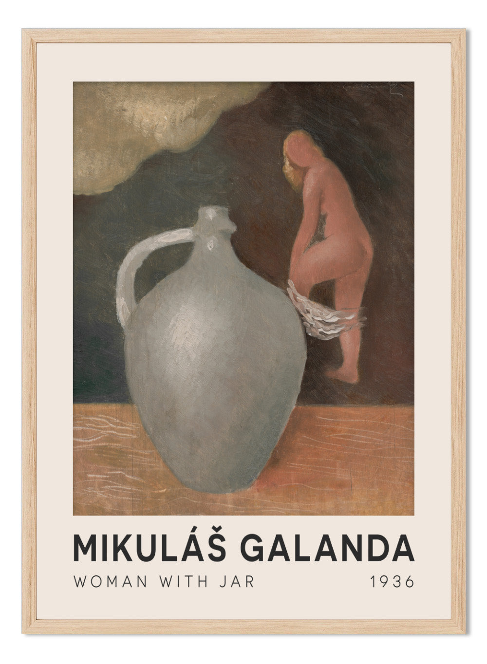 “Woman with Jar” Art Print
