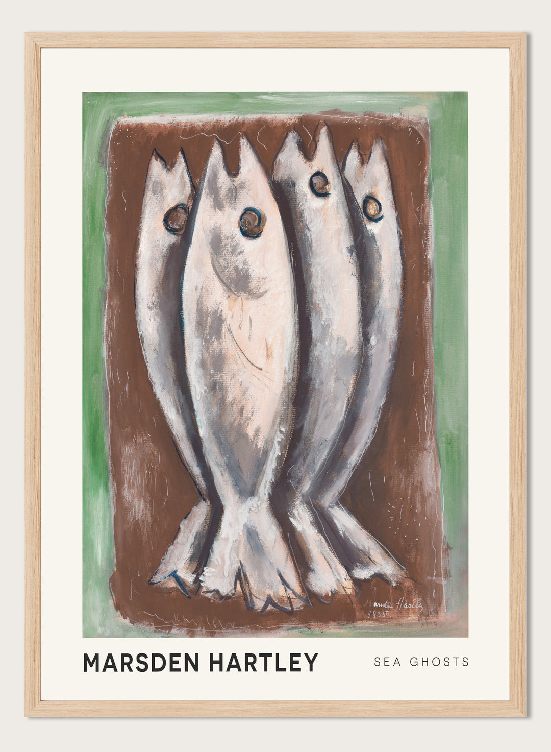 Marsden Hartley - Sea Ghosts Art Print