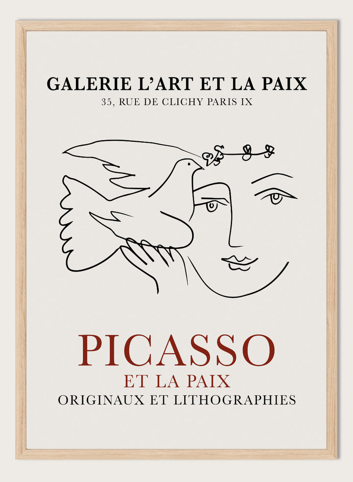 Picasso Face of Peace 1950 Art Print