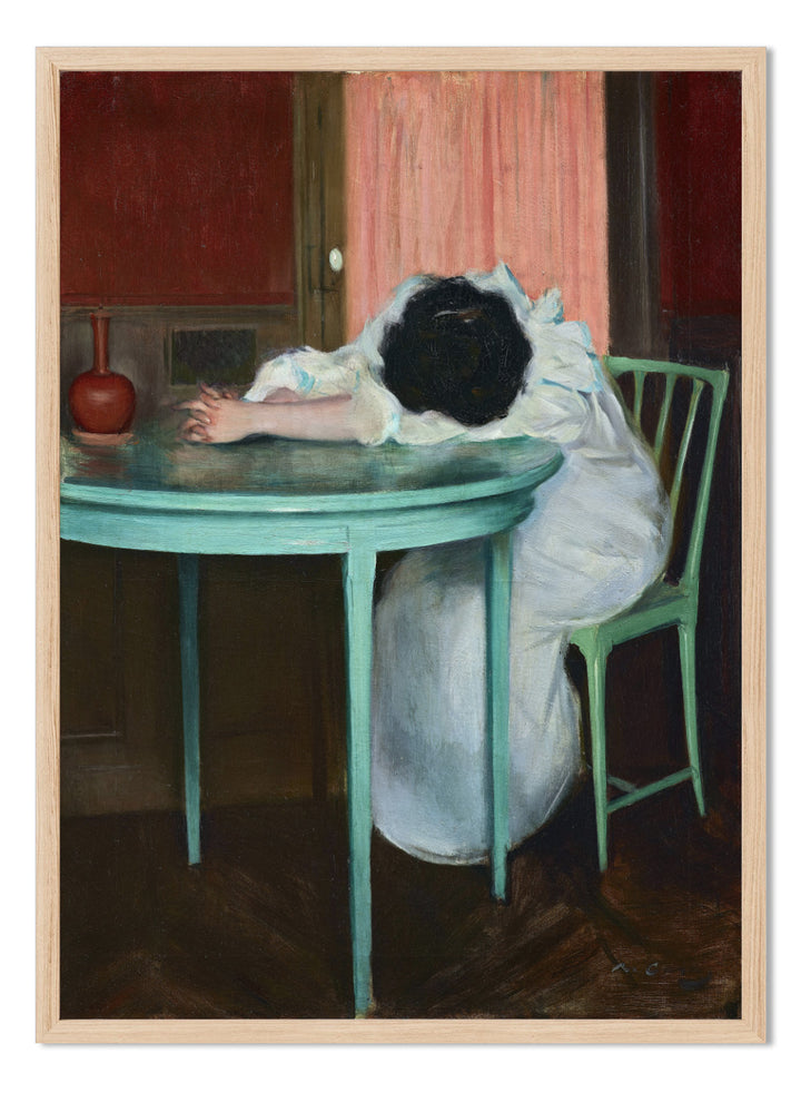 "Tired" Art Print